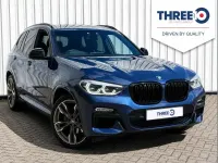 Used BMW X3 M Sport 355 HP (261 kW) 2019 Blue SUV