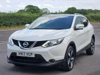Used Nissan Qashqai N-Vision 2017 White SUV