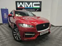 Used Jaguar F-Pace R-Sport 180 HP (132 kW) 2016 Red SUV