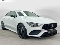 Used Mercedes CLA180 AMG line 136 HP (100 kW) 2022 White Coupe
