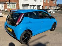 Used Toyota Aygo X-cite 69 HP (50 kW) 2016 Blue Hatchback