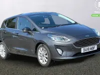 Used Ford Fiesta Titanium 125 HP (91 kW) 2018 Grey Hatchback
