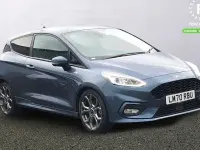 Used Ford Fiesta ST-Line 125 HP (91 kW) 2020 Blue Hatchback