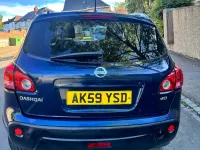 Used Nissan Qashqai N-TEC 150 HP (110 kW) 2009 Blue SUV