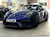 Used Porsche 718 Cayman GT4 2020 Blue Coupe