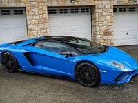 Used Lamborghini Aventador 740 HP (544 kW) 2021 Blue Cabriolet