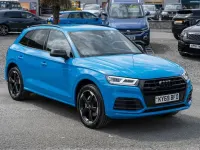 Used Audi Q5 Black Edition 2019 Blue SUV