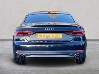 Used Audi A5 S-Line 2018 Blue Coupe