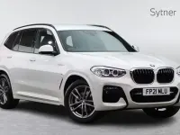 Used BMW X3 M Sport 181 HP (133 kW) 2021 White SUV