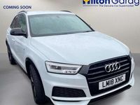 Used Audi Q3 Black Edition 150 HP (110 kW) 2018 White SUV