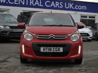 Begagnad Citroën C1 Feel 68 HK (50 kW) 2018 Röd Halvkombi