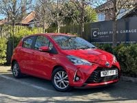 Used Toyota Yaris Hybrid 2017 Red Hatchback