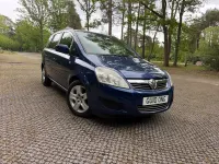 Gebraucht Vauxhall Zafira 120 PS (88 kW) 2010 Blau Van / Kleinbus