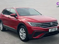Used VW Tiguan Allspace Life 150 HP (110 kW) 2021 Red SUV