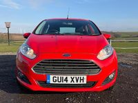 Used Ford Fiesta Zetec 2014 Red Hatchback