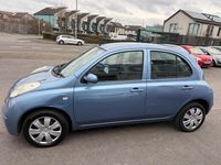 Used Nissan Micra 79 HP (58 kW) 2007 Blue Hatchback
