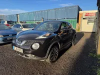 Używany Nissan Juke Tekna 110 KM (80 kW) 2016 Czarny SUV