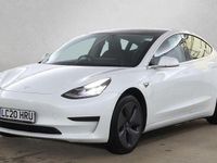 Used Tesla Model 3 Standard Range Plus 177 kW (241 HP) 2020 White Sedan