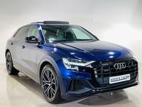 Used Audi Q8 Advanced 286 HP (210 kW) 2019 Blue SUV