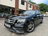 Used Mercedes E220 AMG Line Premium 194 HP (142 kW) 2019 Black Estate