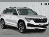 Used Skoda Kodiaq SportLine 150 HP (110 kW) 2023 Brilliant silver metallic SUV
