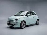 Used Fiat 500 Lounge 69 HP (50 kW) 2015 Green Hatchback