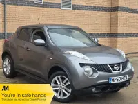 Used Nissan Juke Tekna 2010 Grey SUV