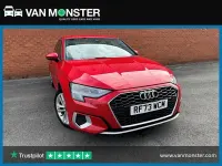 Używany Audi A3 Sport 150 KM (110 kW) 2023 Czerwony Sedan/Limuzyna