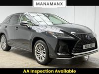 Used Lexus RX450h 313 HP (230 kW) 2021 Black SUV