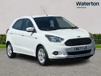 Used Ford Ka Plus Zetec 85 HP (62 kW) 2017 White Hatchback