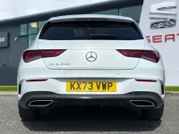 Used Mercedes CLA200 Shooting Brake AMG line 2023 White Estate