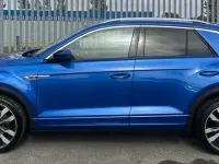 Used VW T-Roc R-line 115 HP (84 kW) 2019 Blue SUV