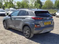Gebraucht Hyundai Kona Premium 141 PS (103 kW) 2021 Grau SUV