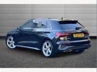 Used Audi A3 S-Line 150 HP (110 kW) 2022 Black Hatchback