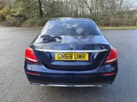 Used Mercedes E220 AMG Line Premium 194 HP (142 kW) 2018 Blue Sedan
