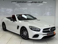 Used Mercedes SL400 AMG Line Premium 2018 White Cabriolet