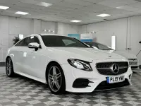 Used Mercedes E220 AMG line 194 HP (142 kW) 2019 White Coupe
