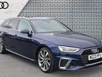 Used Audi A4 S-Line 163 HP (119 kW) 2023 Blue Estate