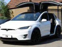 Used Tesla Model X Long Range AWD 397 kW (541 HP) 2019 White SUV