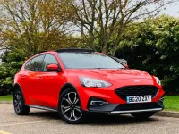 Used Ford Focus Active 120 HP (88 kW) 2020 Red Hatchback