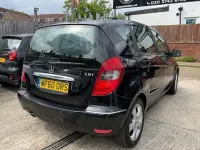 Used Mercedes A180 Avantgarde 109 HP (80 kW) 2010 Black Hatchback