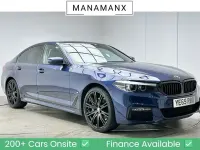 Used BMW 530e M Sport 252 HP (185 kW) 2019 Blue Sedan