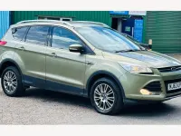 Used Ford Kuga Titanium 163 HP (119 kW) 2013 Green SUV