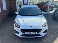 Used Ford Focus ST-Line X 155 HP (114 kW) 2020 White Hatchback
