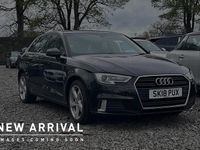 Used Audi A3 Sport 150 HP (110 kW) 2018 Black Sedan