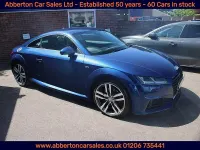 Used Audi TT S-Line 230 HP (169 kW) 2016 Blue Coupe