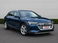 Używany Audi e-tron Advanced 230 kW (313 KM) 2021 Niebieski SUV