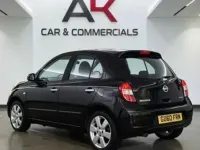 Used Nissan Micra N-TEC 86 HP (63 kW) 2010 Black Hatchback