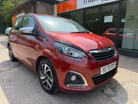 Używany Peugeot 108 Collection 2020 Czerwony Hatchback