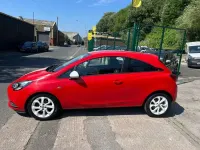 Used Vauxhall Corsa 90 HP (66 kW) 2014 Red Hatchback